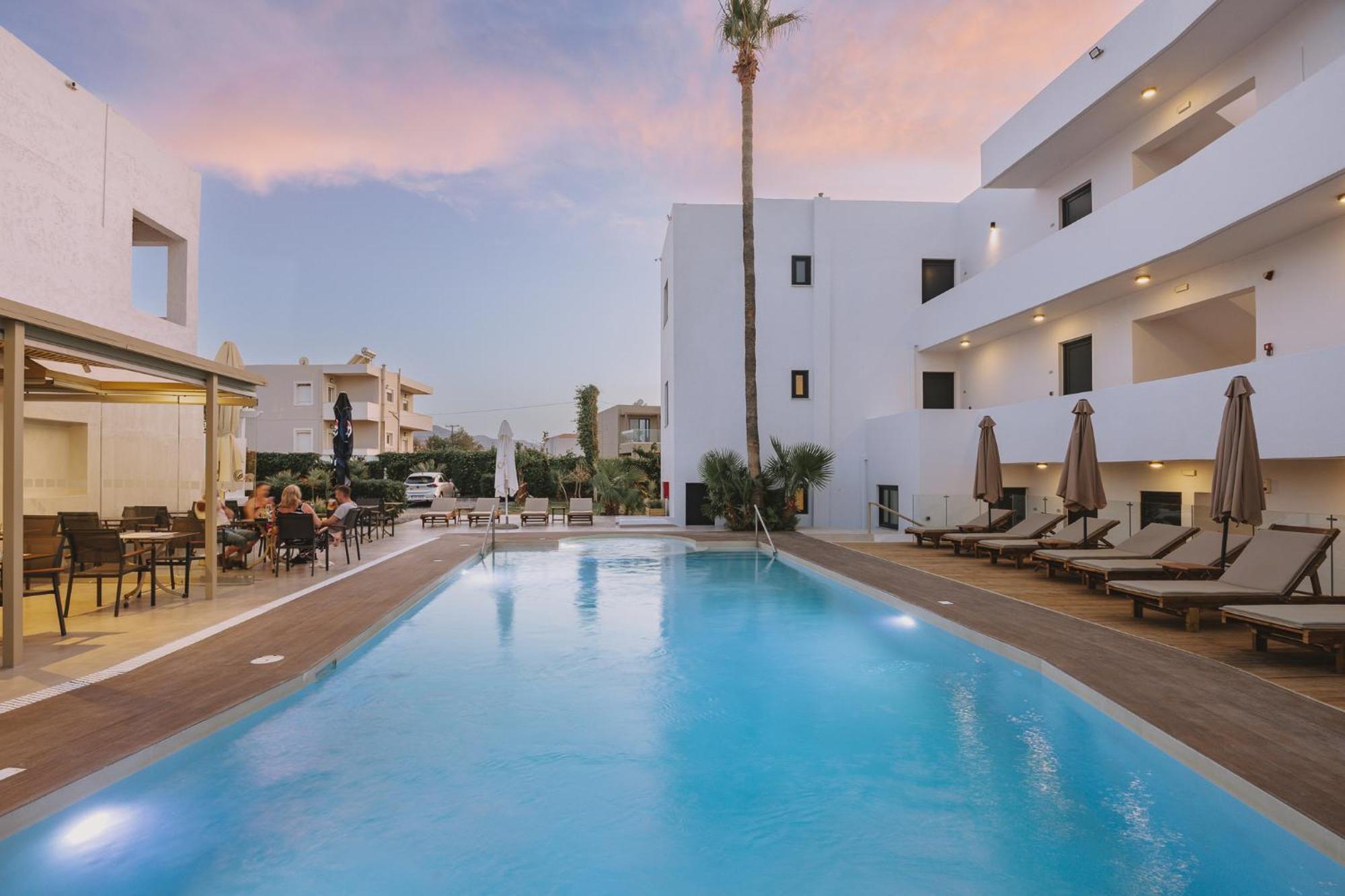 Aegean View Hotel - Adults Only Sfáka Exterior foto
